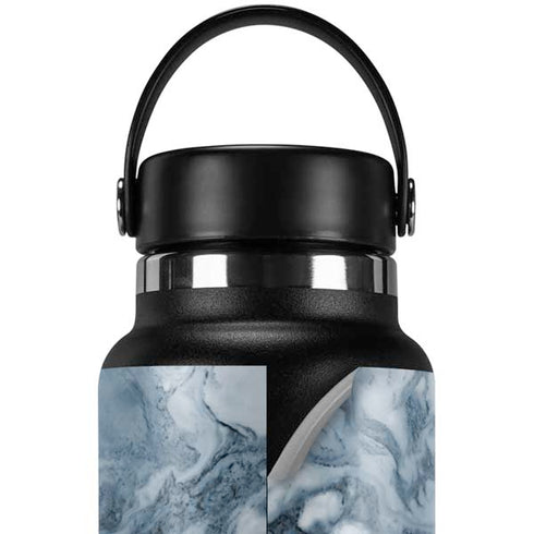 Ocean Blue Marble Hydro Flask 32oz Wide Mouth Skin